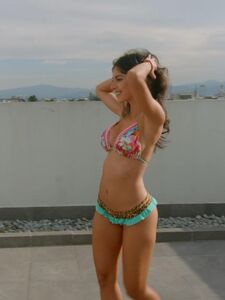 Ari Dugarte Leopard Thong Bikini Patreon Video Leaked