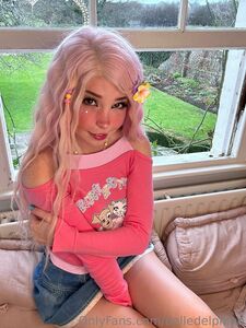 Belle Delphine Nude Cute In Pink Onlyfans Set Leak