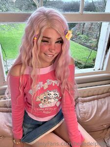 Belle Delphine Nude Cute In Pink Onlyfans Set Leak