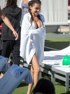 Madison Beer Sexy Camel Toe Bikini Set LATEST Leaked