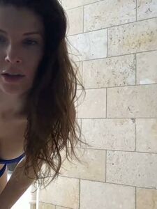 Amanda Cerny Bikini Ab Workout Livestream Leaked