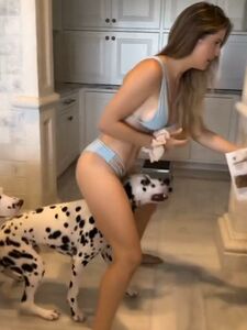 Amanda Cerny Sexy Thong Bikini Video Leaked