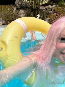 Belle Delphine Nude Pool Holiday Onlyfans Set Leaked