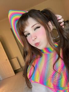 Belle Delphine Rainbow Bunny Onlyfans Set Leaked