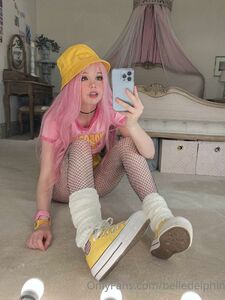 Belle Delphine Yellow Hat Full Onlyfans Set Leaked