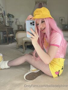 Belle Delphine Yellow Hat Full Onlyfans Set Leaked