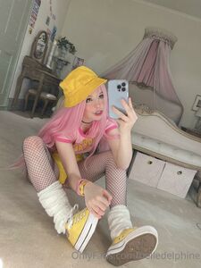 Belle Delphine Yellow Hat Full Onlyfans Set Leaked