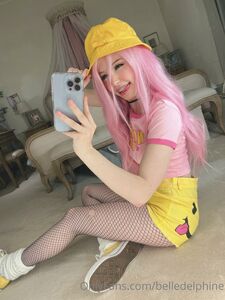 Belle Delphine Yellow Hat Full Onlyfans Set Leaked