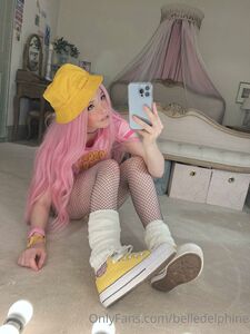 Belle Delphine Yellow Hat Full Onlyfans Set Leaked