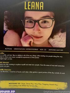 Leanalovings new hot onlyfans leaked nudes