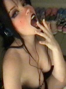 Belle Delphine Sexy Goth Onlyfans Latest 2023 Nudes Leaked Photos set