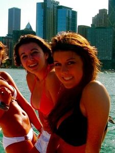 Actress Chloe Bennett Bikini Outting Pics