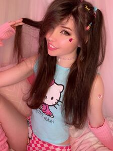 Belle Delphine Hello Kitty full pussy leaks